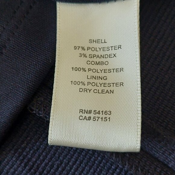 Eliza J- Blue Dress Cold Shoulder Bell Sleeve Exposed Zip Back Women's Size 12 - Picture 10 of 12